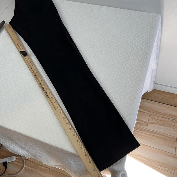 Theory Women's Size 4 Black Wool Ponte Ankle Dress Pants Trousers Workwear - Picture 6 of 15